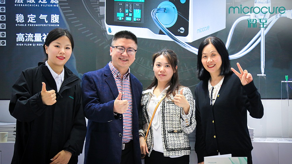 展會(huì)進程丨微(wēi)至Microcure參展CMEF第一(yī)天圓滿落幕