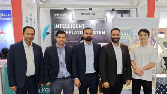 微(wēi)至MicroCure圓滿完成Arab Health 2025展會(huì)之旅！